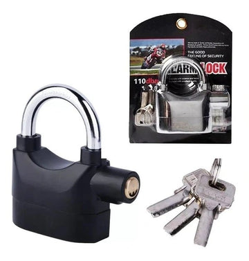 CANDADO ANTIRROBO CON ALARMA - ALARM LOCK ™